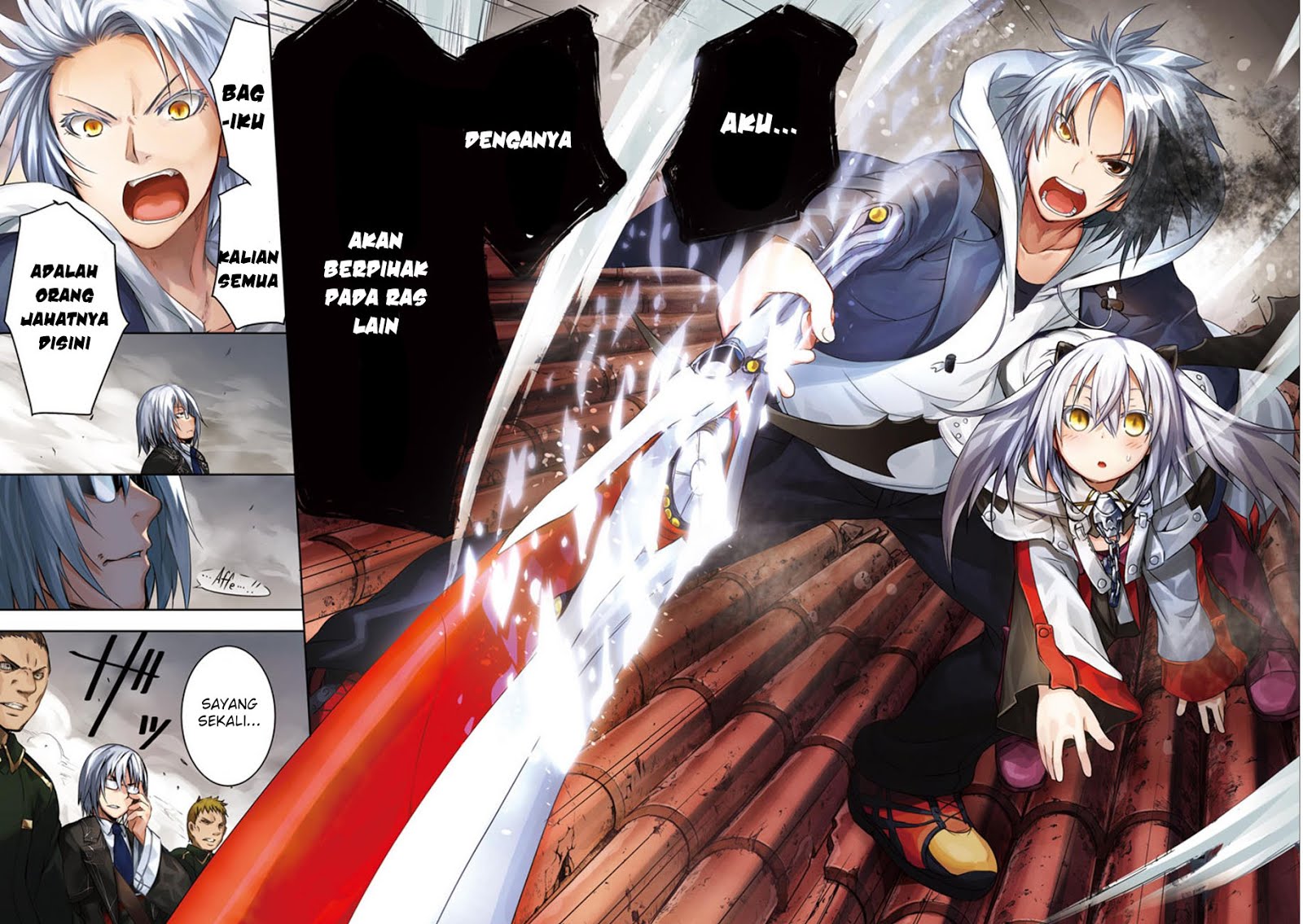 Maou to Ore no Hanggyakuki chapter 1